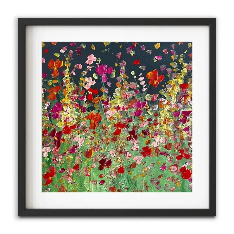 Evening Meadow In Autumn Framed Art Print Evening Meadow In Autumn Framed Art Print wall art product Charlotte Anna Reed