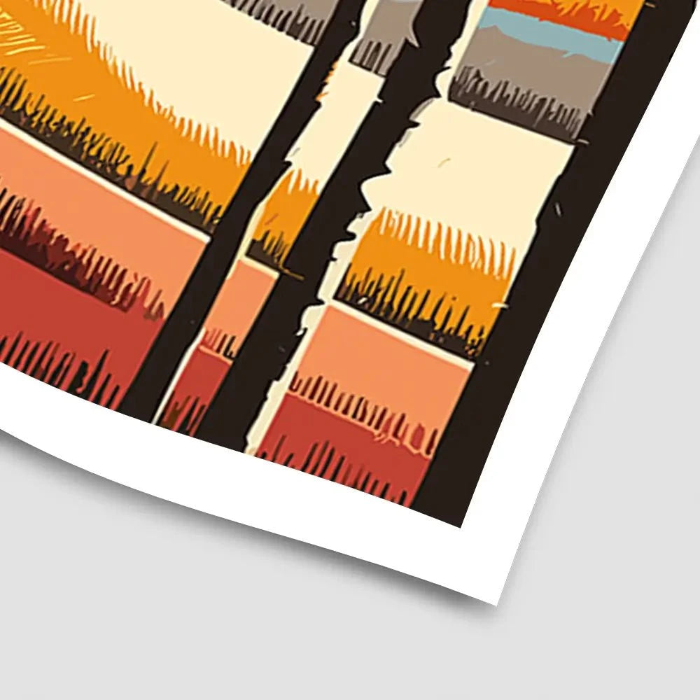 Evenings Road Art Print Evenings Road Art Print wall art product P & M Print Gallery