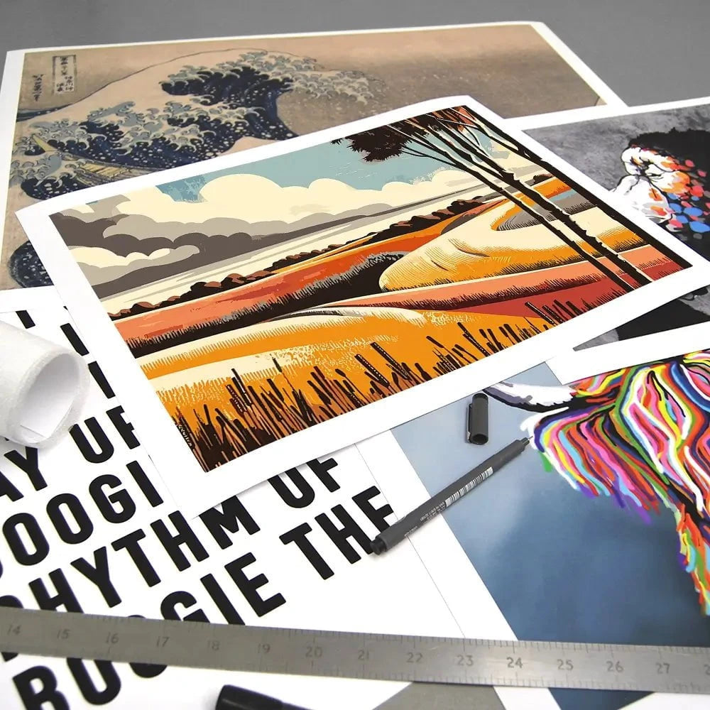 Evenings Road Art Print Evenings Road Art Print wall art product P & M Print Gallery