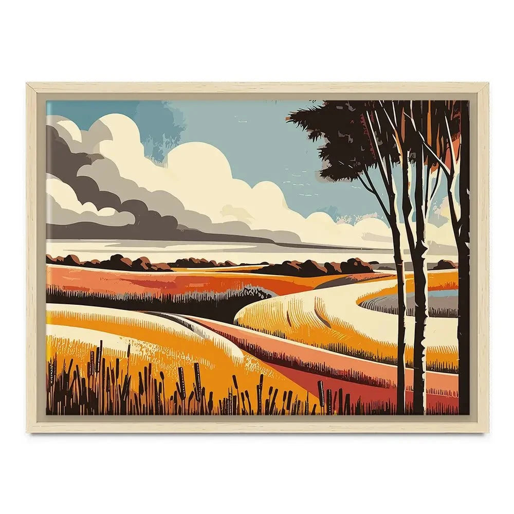 Evenings Road Canvas Print Evenings Road Canvas Print wall art product P & M Print Gallery