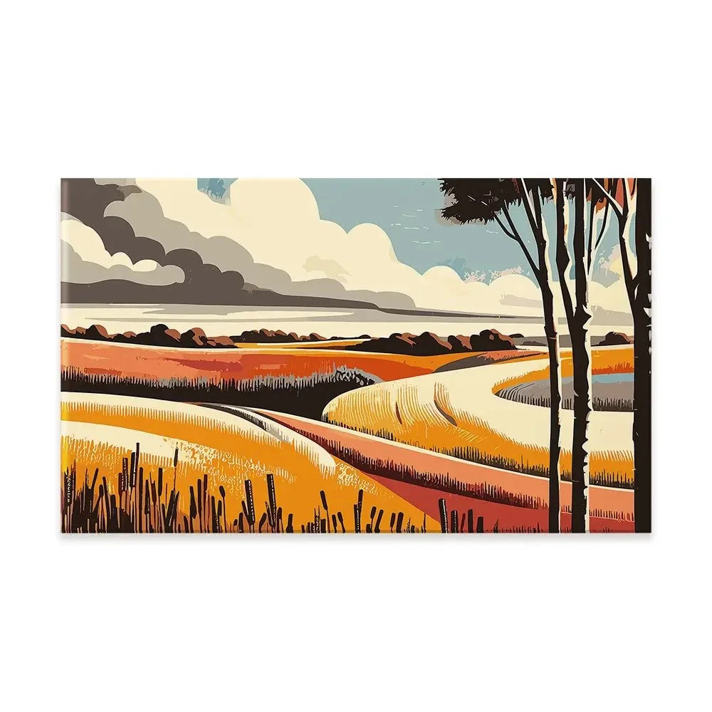 Evenings Road Canvas Print Evenings Road Canvas Print wall art product P & M Print Gallery