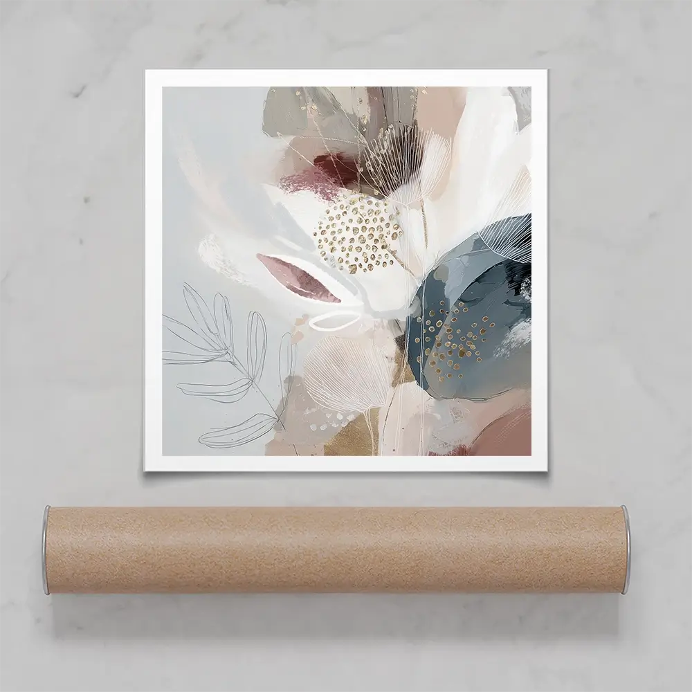 Evie Belle Abstract Square Art Print Evie Belle Abstract Square Art Print wall art product Bella Eve