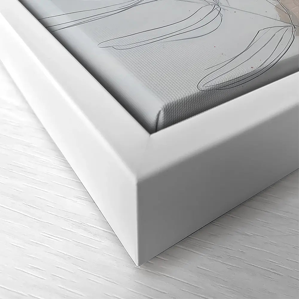 Evie Belle Abstract Square Canvas Print Evie Belle Abstract Square Canvas Print wall art product Bella Eve