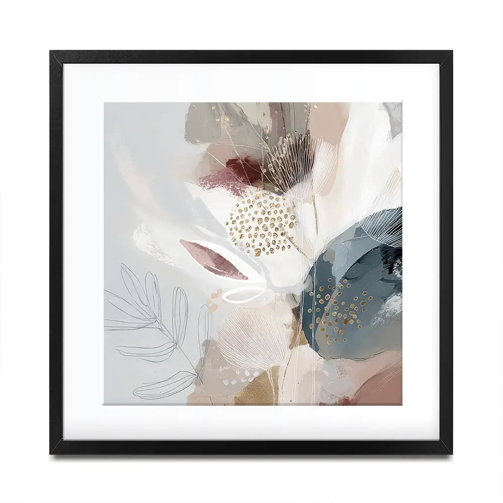 Evie Belle Abstract Square Framed Art Print Evie Belle Abstract Square Framed Art Print wall art product Bella Eve