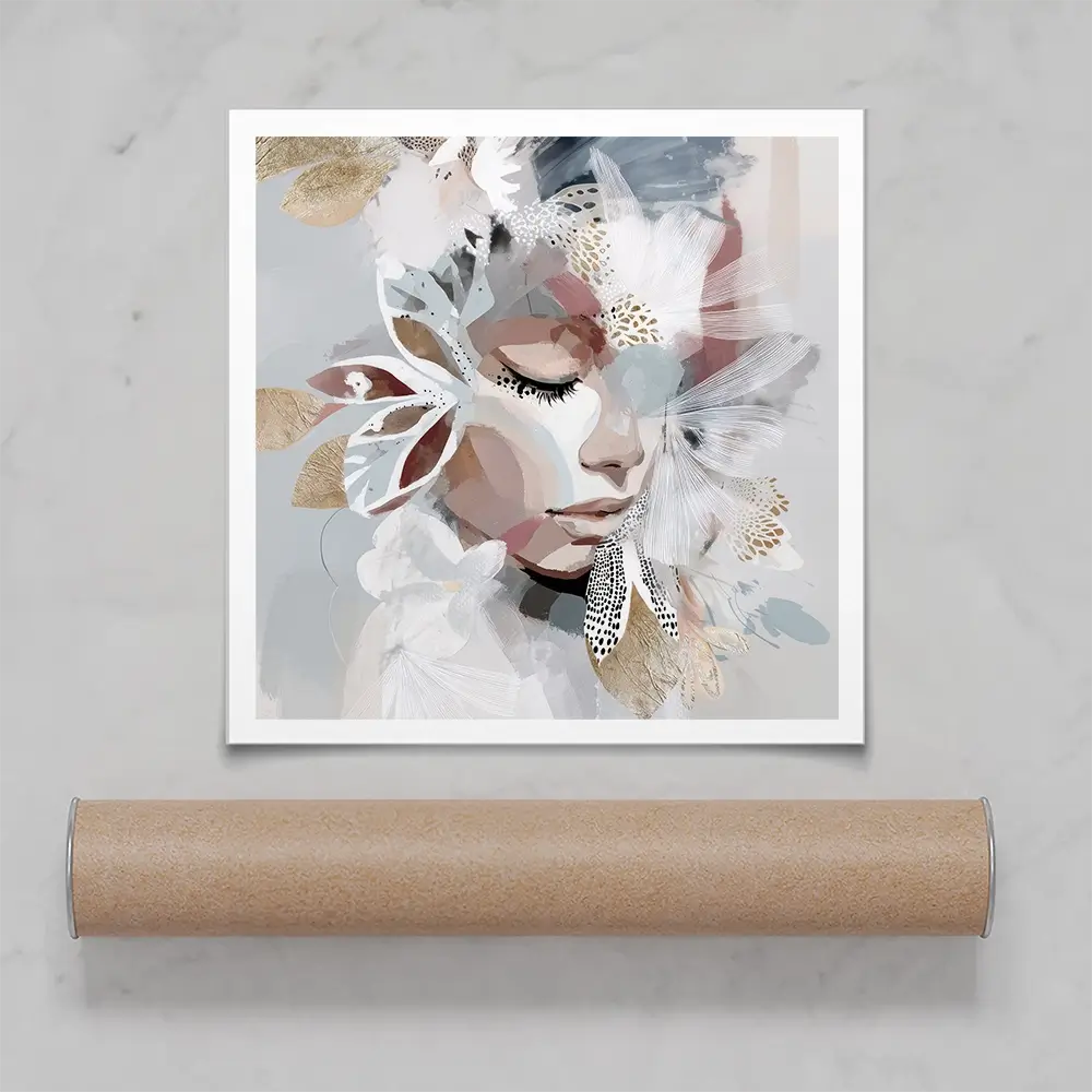 Evie Belle Square Art Print Evie Belle Square Art Print wall art product Bella Eve