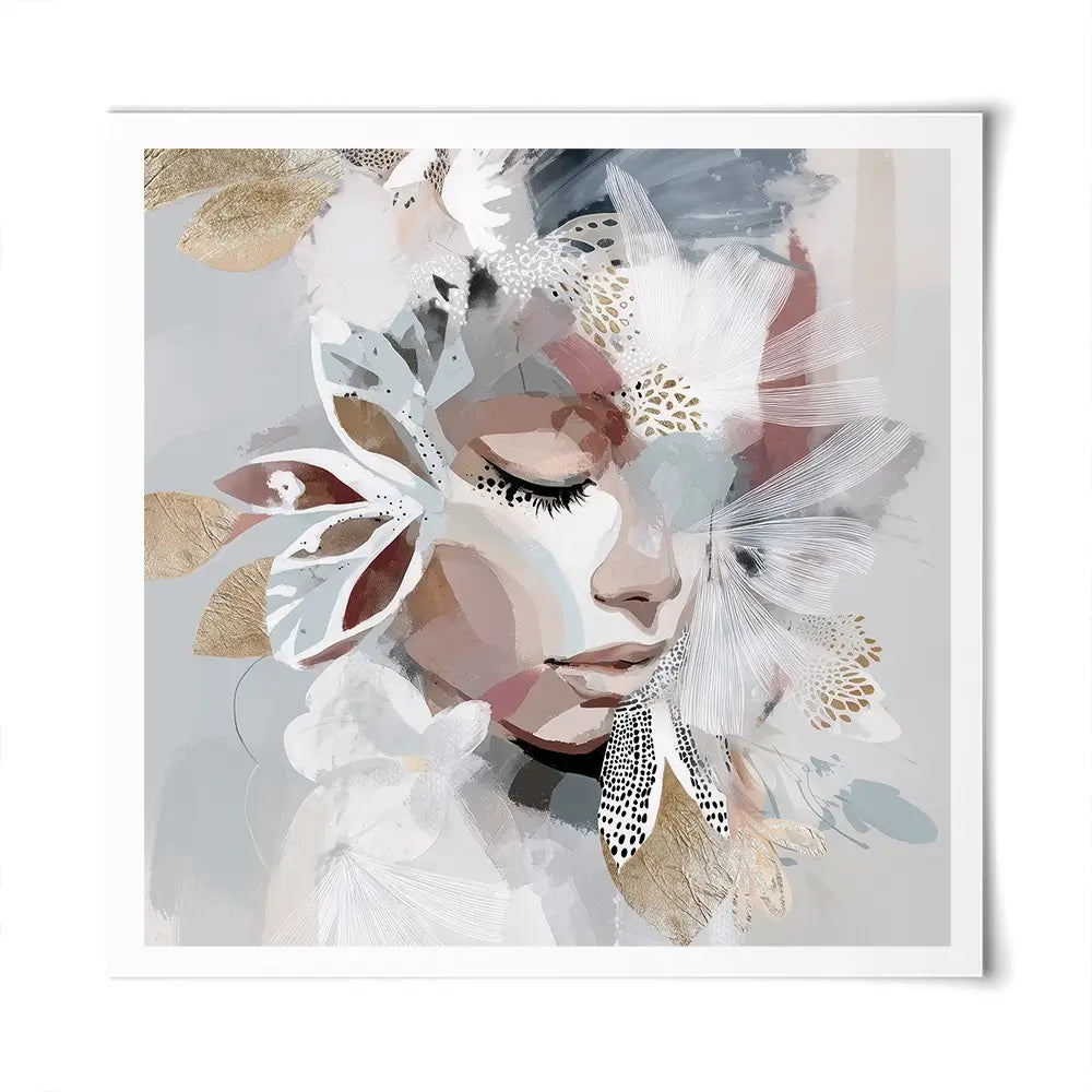 Evie Belle Square Art Print Evie Belle Square Art Print wall art product Bella Eve