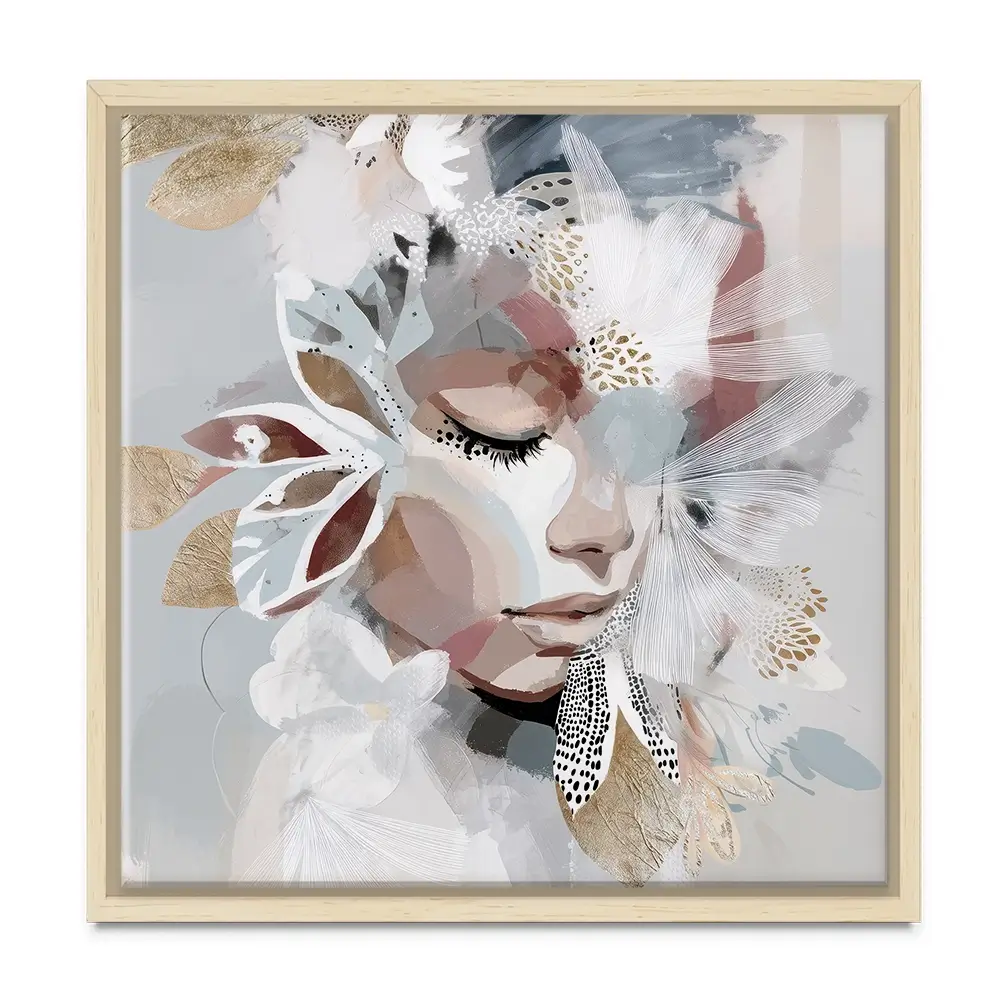 Evie Belle Square Canvas Print Evie Belle Square Canvas Print wall art product Bella Eve