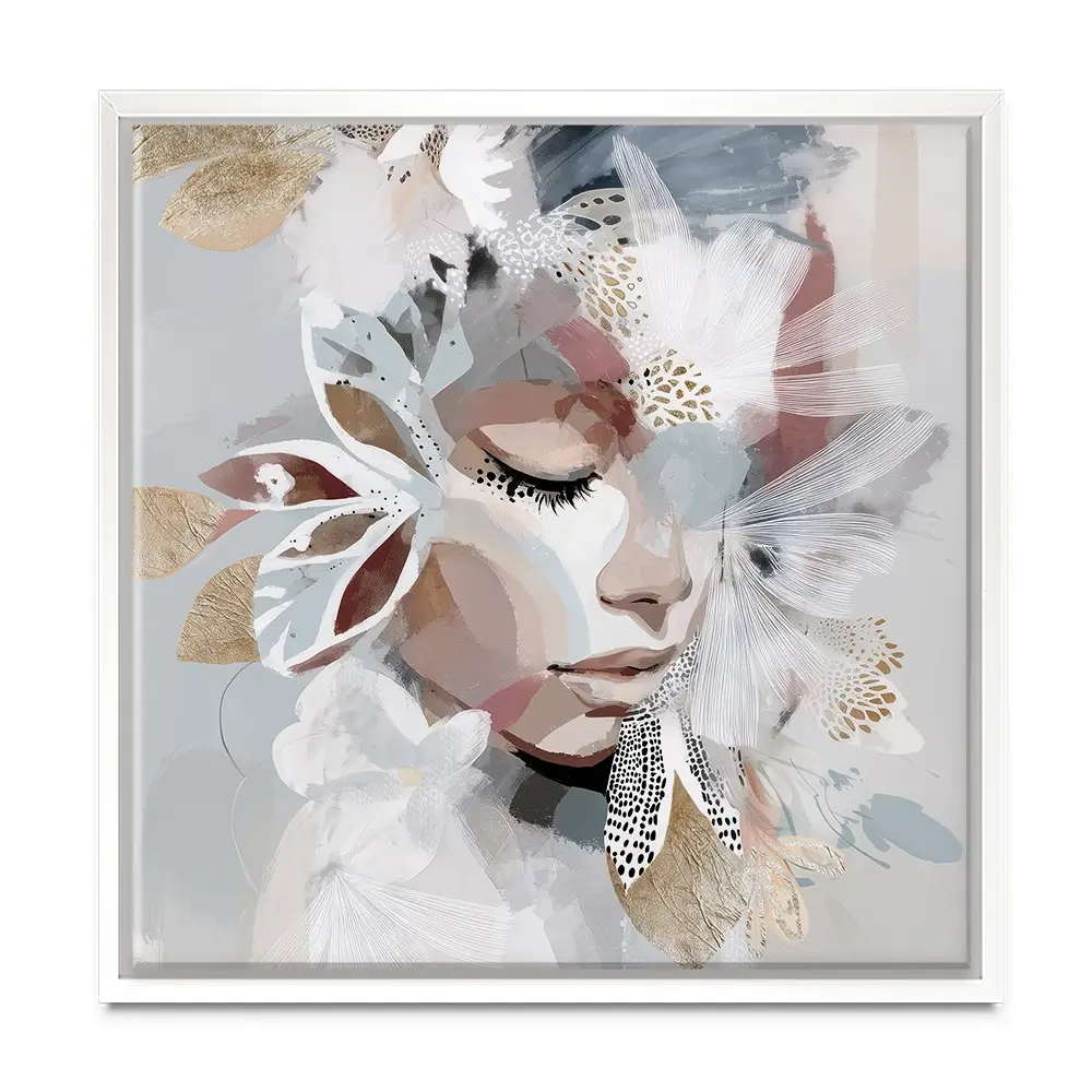 Evie Belle Square Canvas Print Evie Belle Square Canvas Print wall art product Bella Eve