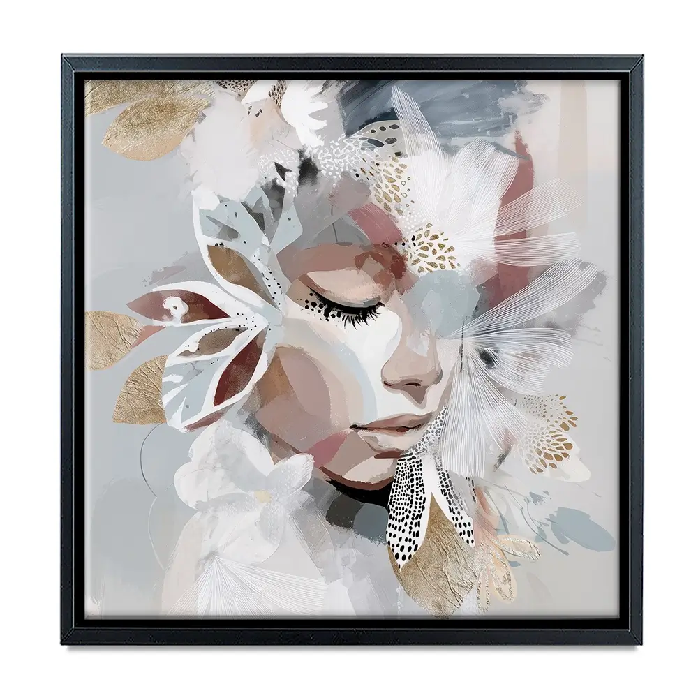 Evie Belle Square Canvas Print Evie Belle Square Canvas Print wall art product Bella Eve