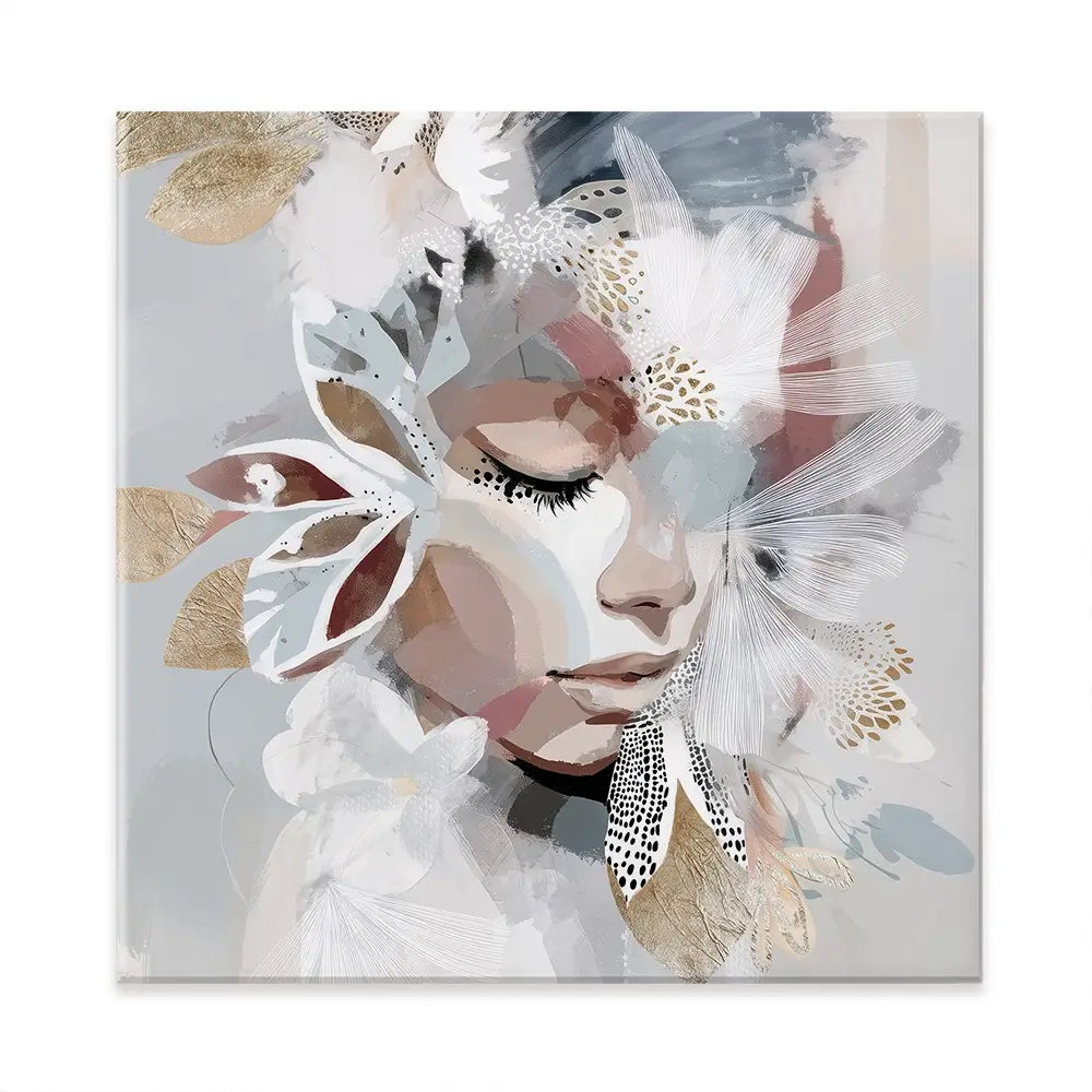 Evie Belle Square Canvas Print Evie Belle Square Canvas Print wall art product Bella Eve