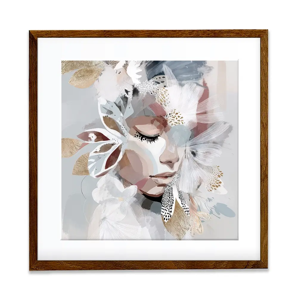 Evie Belle Square Framed Art Print Evie Belle Square Framed Art Print wall art product Bella Eve