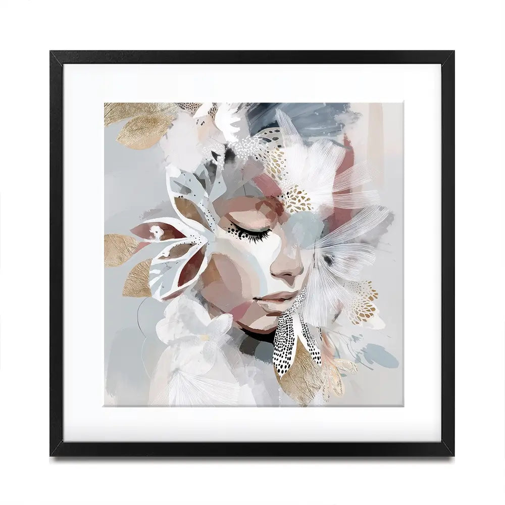 Evie Belle Square Framed Art Print Evie Belle Square Framed Art Print wall art product Bella Eve