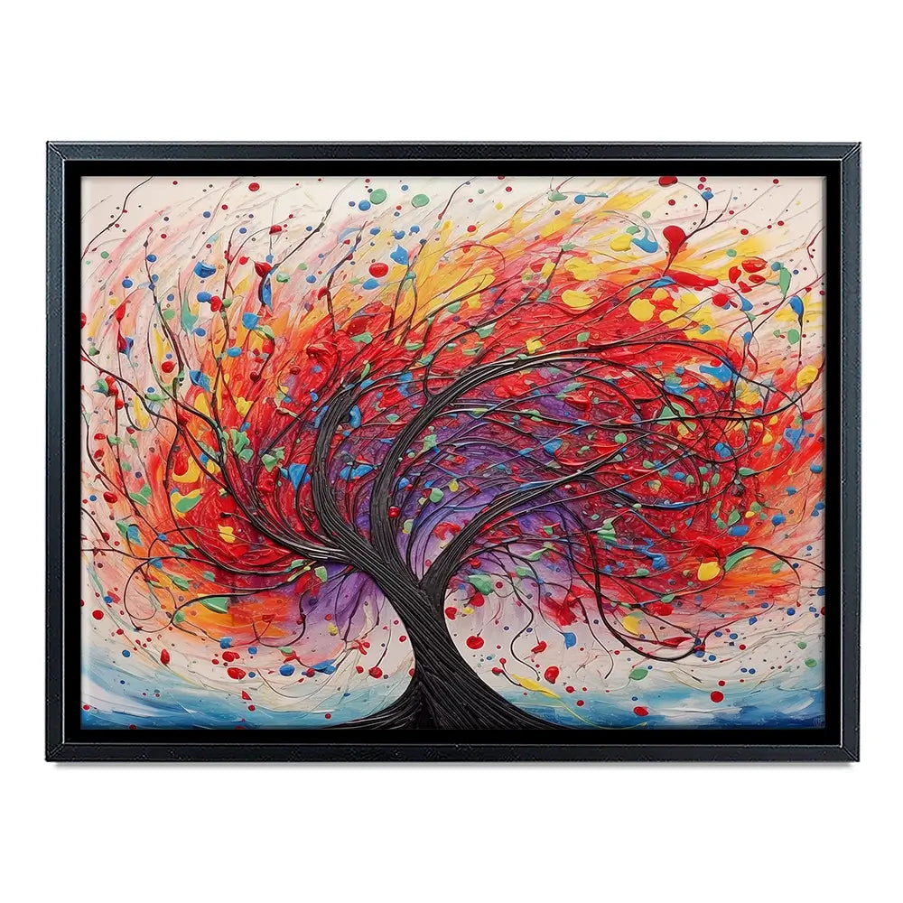 Expressionist Red Tree Canvas Print Expressionist Red Tree Canvas Print wall art product Lena Owens - Independent