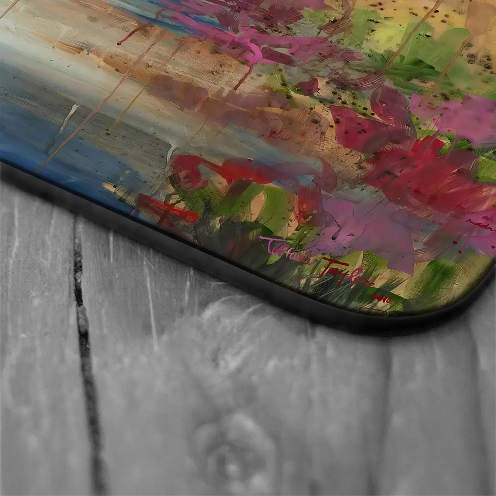 Expressionistic Marsh Coaster Set Expressionistic Marsh Coaster Set wall art product Tiffani Taylor - Independent