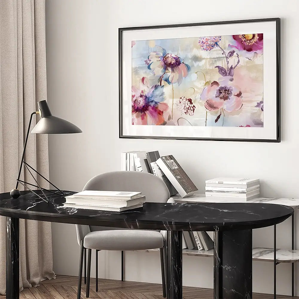 Fabulous Florals Framed Art Print Fabulous Florals Framed Art Print wall art product conch7788 / Shutterstock