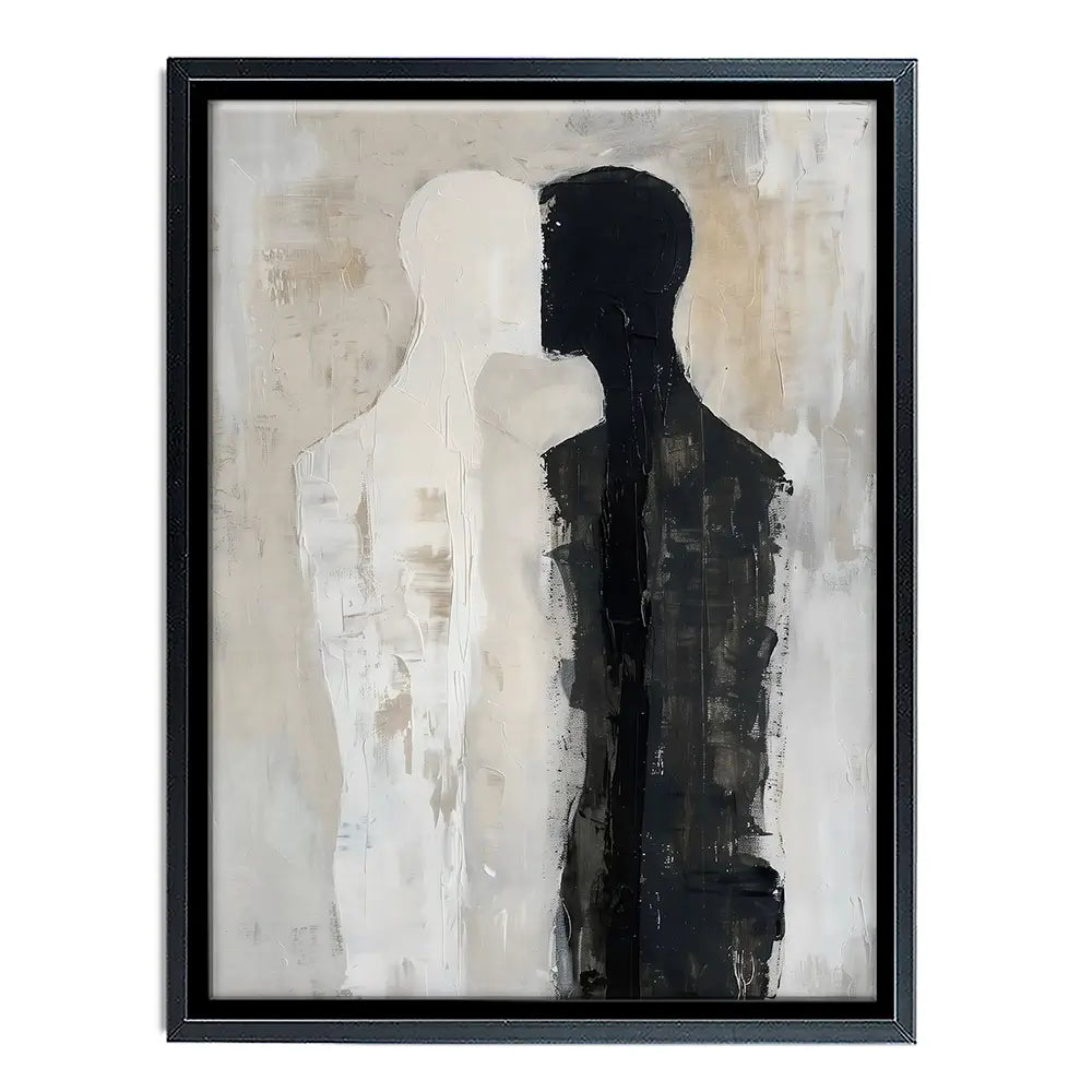 Face To Face Canvas Print Face To Face Canvas Print wall art product LSR Design Studio - Independent