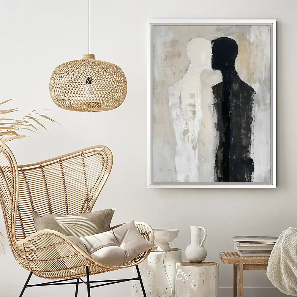 Face To Face Canvas Print Face To Face Canvas Print wall art product LSR Design Studio - Independent
