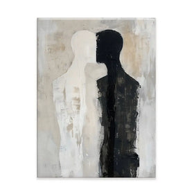 Face To Face Canvas Print Face To Face Canvas Print wall art product LSR Design Studio - Independent