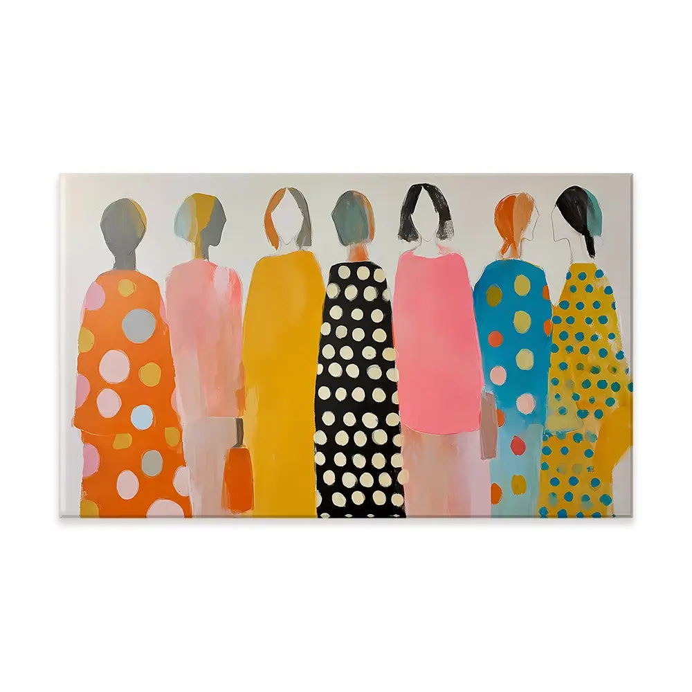 Faceless 2 Canvas Print Faceless 2 Canvas Print wall art product IAmHomeStudio