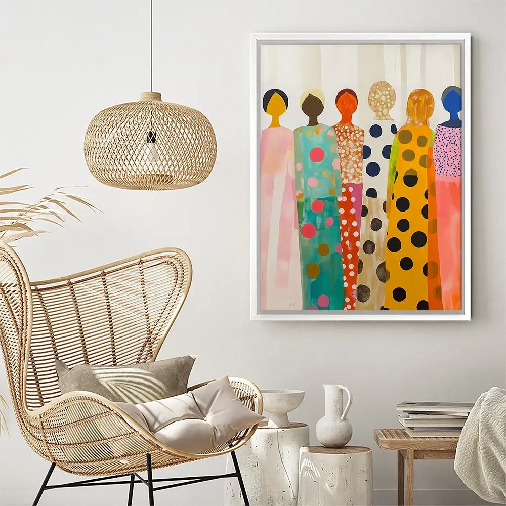 Faceless Canvas Print Faceless Canvas Print wall art product IAmHomeStudio