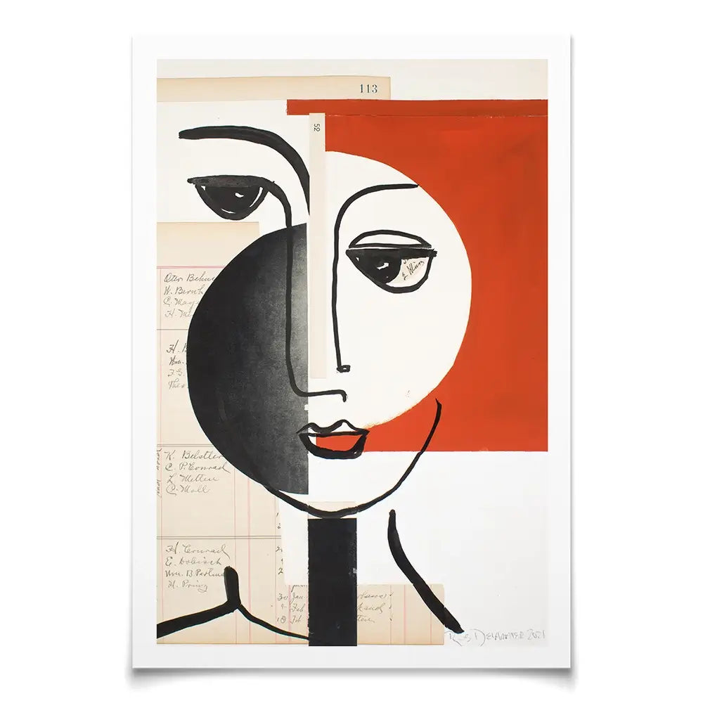 Faces Of A Century Art Print Faces Of A Century Art Print wall art product Rob Delamater