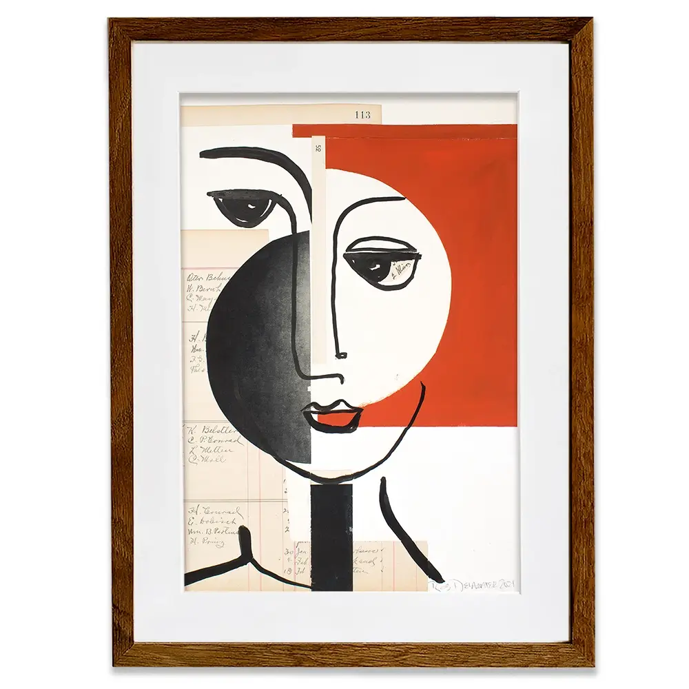 Faces Of A Century Framed Art Print Faces Of A Century Framed Art Print wall art product Rob Delamater
