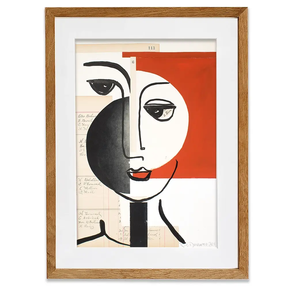 Faces Of A Century Framed Art Print Faces Of A Century Framed Art Print wall art product Rob Delamater