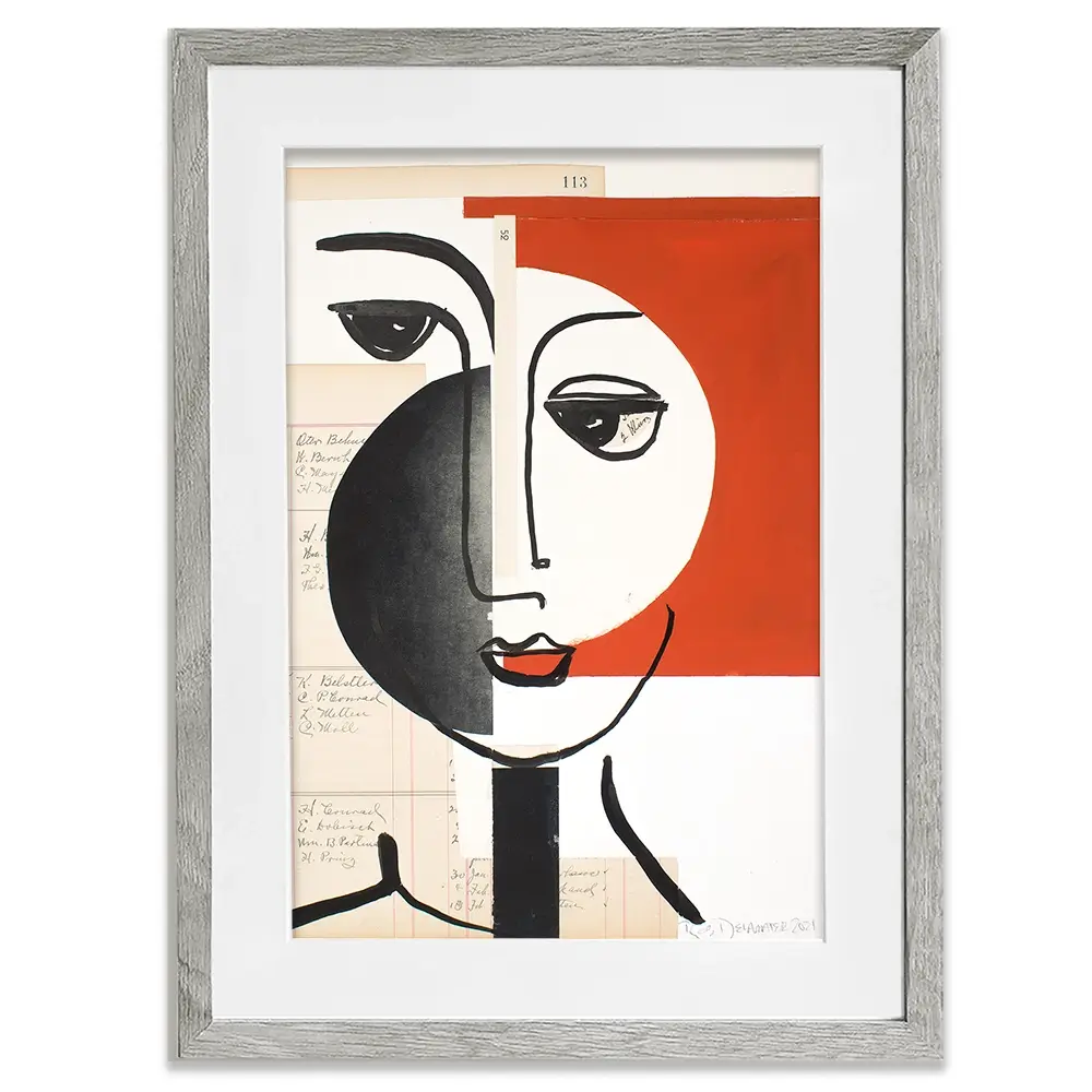 Faces Of A Century Framed Art Print Faces Of A Century Framed Art Print wall art product Rob Delamater