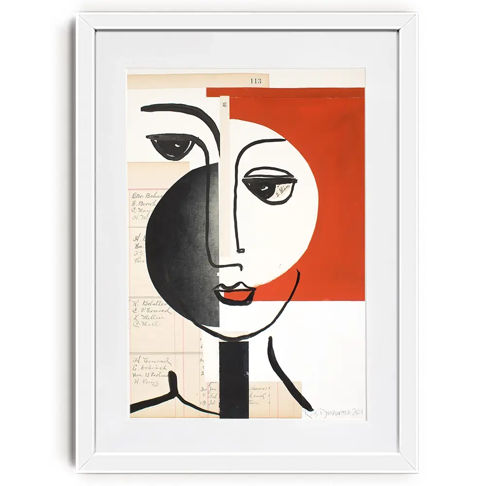 Faces Of A Century Framed Art Print Faces Of A Century Framed Art Print wall art product Rob Delamater