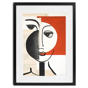 Faces Of A Century Framed Art Print Faces Of A Century Framed Art Print wall art product Rob Delamater