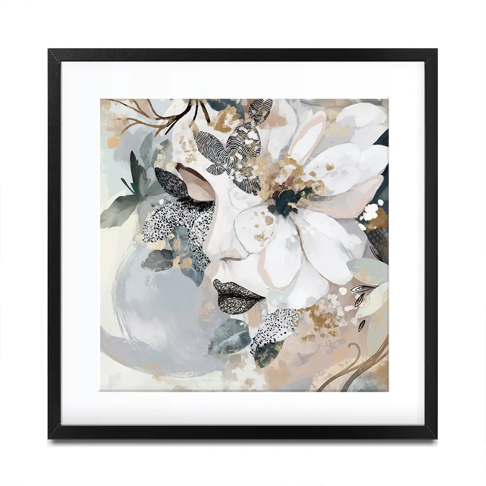 Fae Square Framed Art Print Fae Square Framed Art Print wall art product Bella Eve