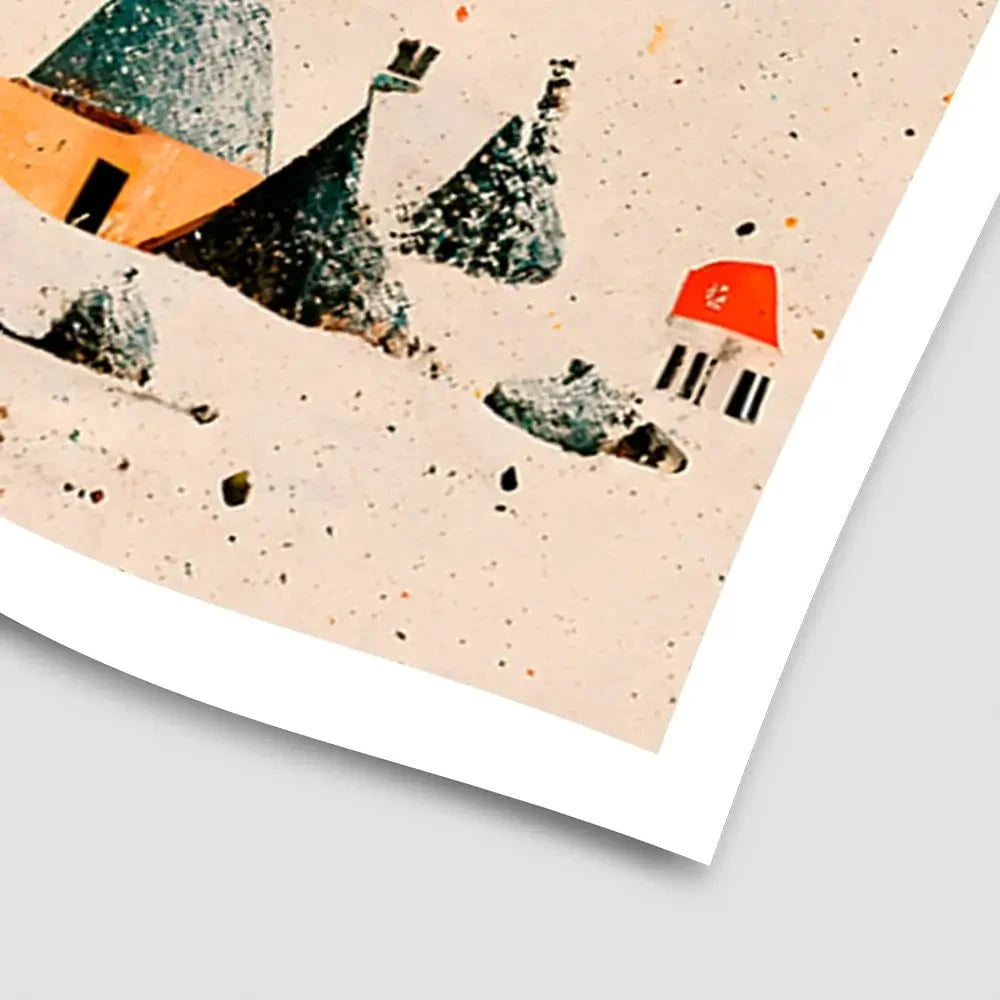 Fairy Village Art Print Fairy Village Art Print wall art product Treechild