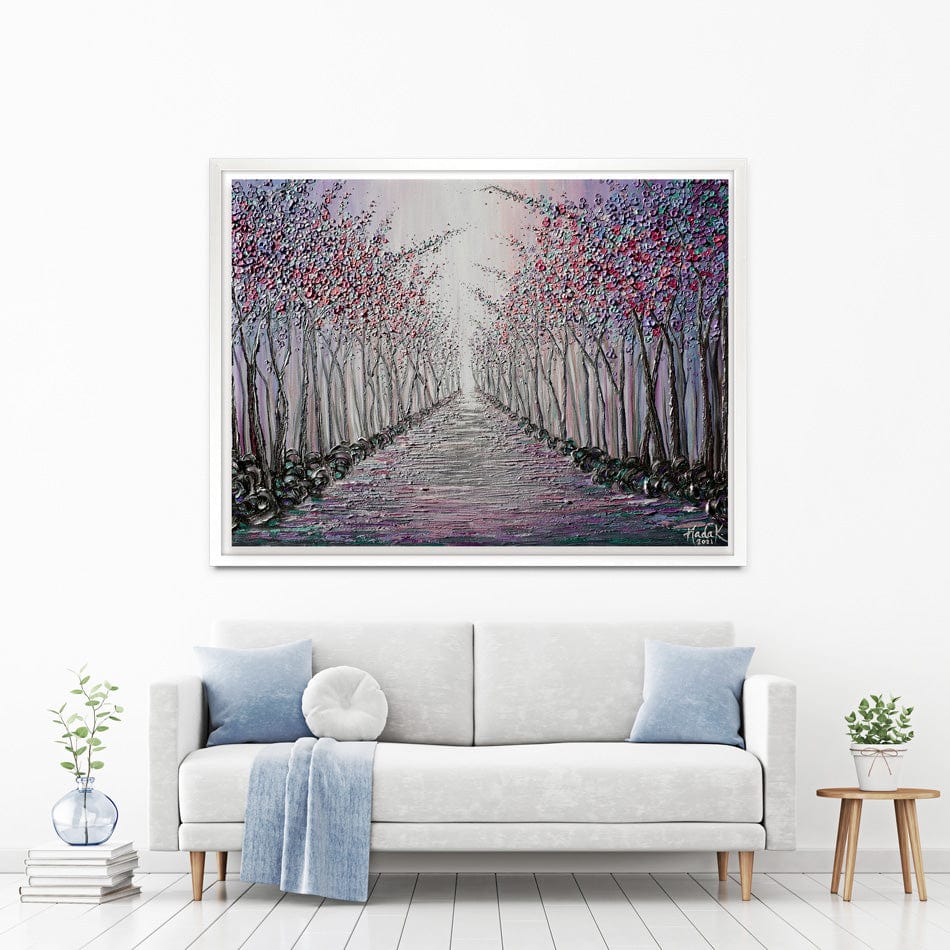Fairytale Lane Canvas Print wall art product Expression By Nada