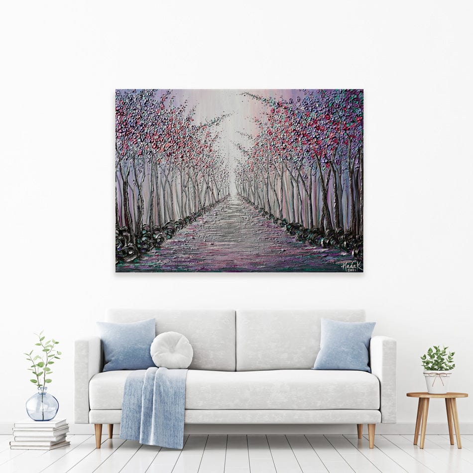 Fairytale Lane Canvas Print wall art product Expression By Nada