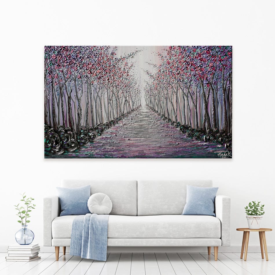 Fairytale Lane Canvas Print wall art product Expression By Nada
