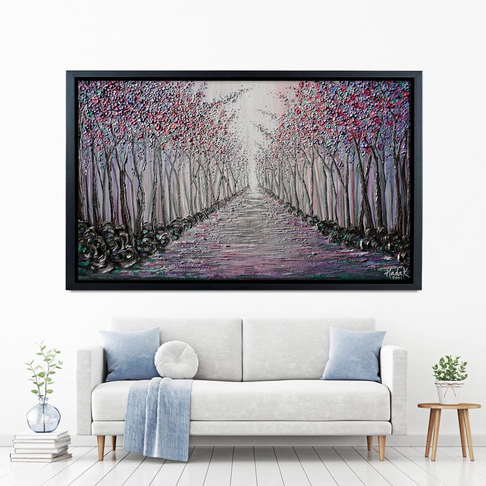 Fairytale Lane Canvas Print wall art product Expression By Nada