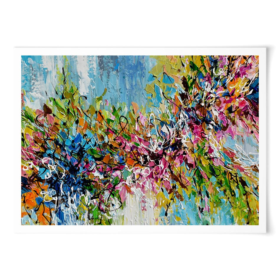 Fall Flowers Art Print wall art product Olga Tkachyk