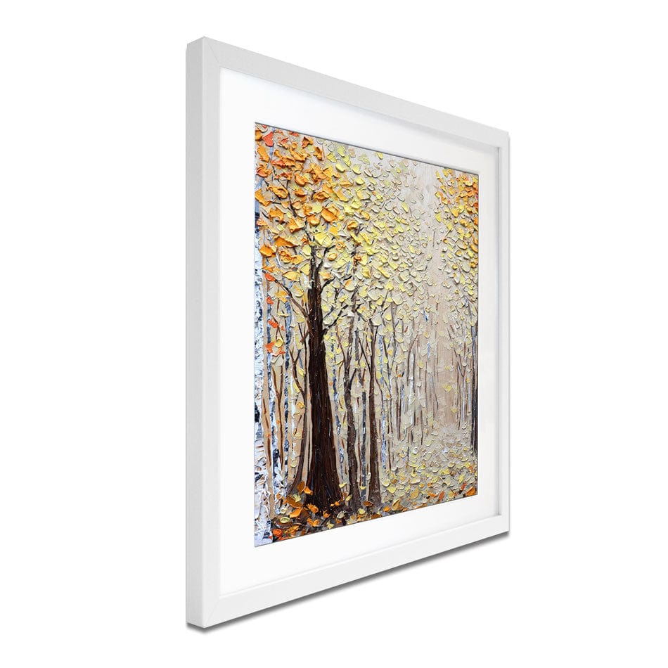 Fall Of A Season Framed Art Print wall art product Expression By Nada
