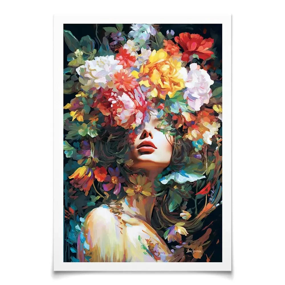 Falling In Love Art Print Falling In Love Art Print wall art product Leon Devenice