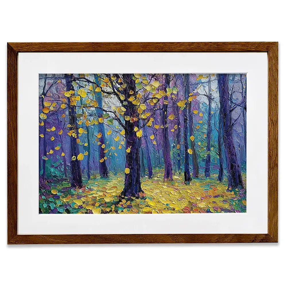 Falling Leaves Framed Art Print Falling Leaves Framed Art Print wall art product David Alexander Elder