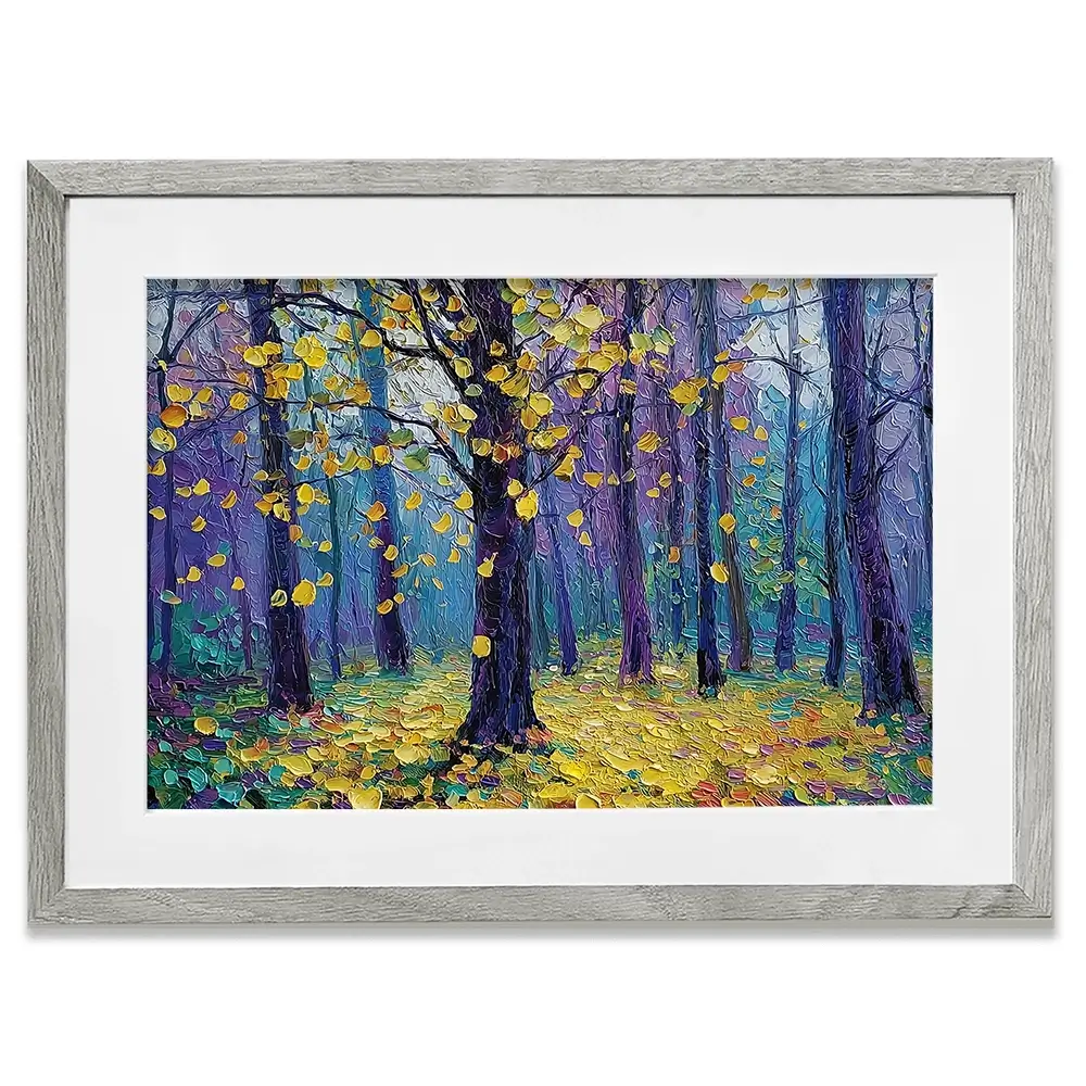 Falling Leaves Framed Art Print Falling Leaves Framed Art Print wall art product David Alexander Elder