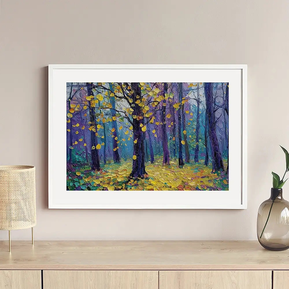 Falling Leaves Framed Art Print Falling Leaves Framed Art Print wall art product David Alexander Elder