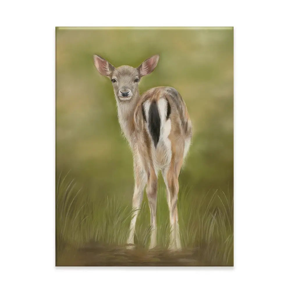 Fallow Fawn Canvas Print Fallow Fawn Canvas Print wall art product Georgie Turner
