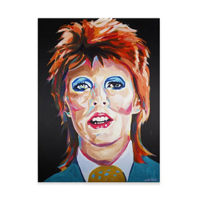 Fame David Bowie Canvas Print Fame David Bowie Canvas Print wall art product Juliet Stockton