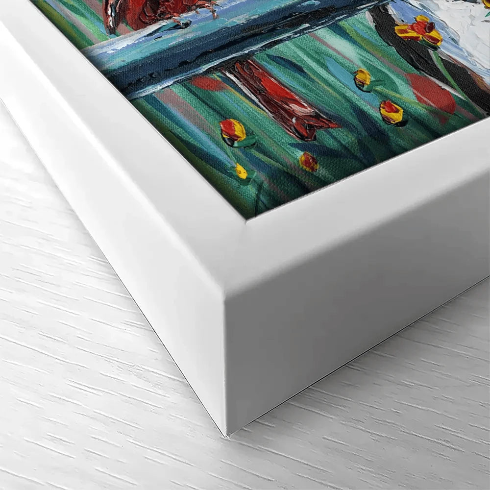 Farm Buddies Canvas Print Farm Buddies Canvas Print wall art product Carolee Vitaletti