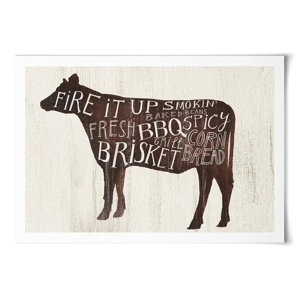 Farmhouse BBQ 2 Art Print Farmhouse BBQ 2 Art Print wall art product Victoria Borges