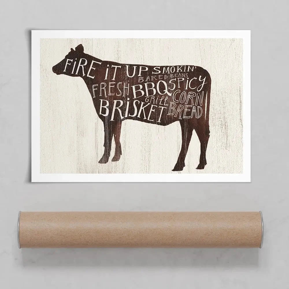 Farmhouse BBQ 2 Art Print Farmhouse BBQ 2 Art Print wall art product Victoria Borges