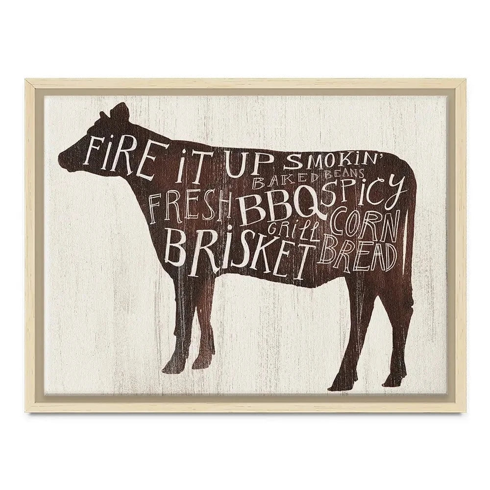 Farmhouse BBQ 2 Canvas Print Farmhouse BBQ 2 Canvas Print wall art product Victoria Borges