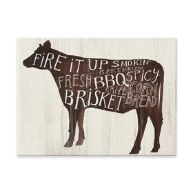 Farmhouse BBQ 2 Canvas Print Farmhouse BBQ 2 Canvas Print wall art product Victoria Borges