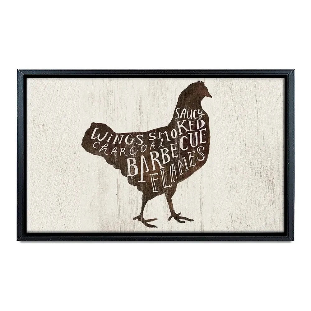 Farmhouse BBQ 3 Canvas Print Farmhouse BBQ 3 Canvas Print wall art product Victoria Borges